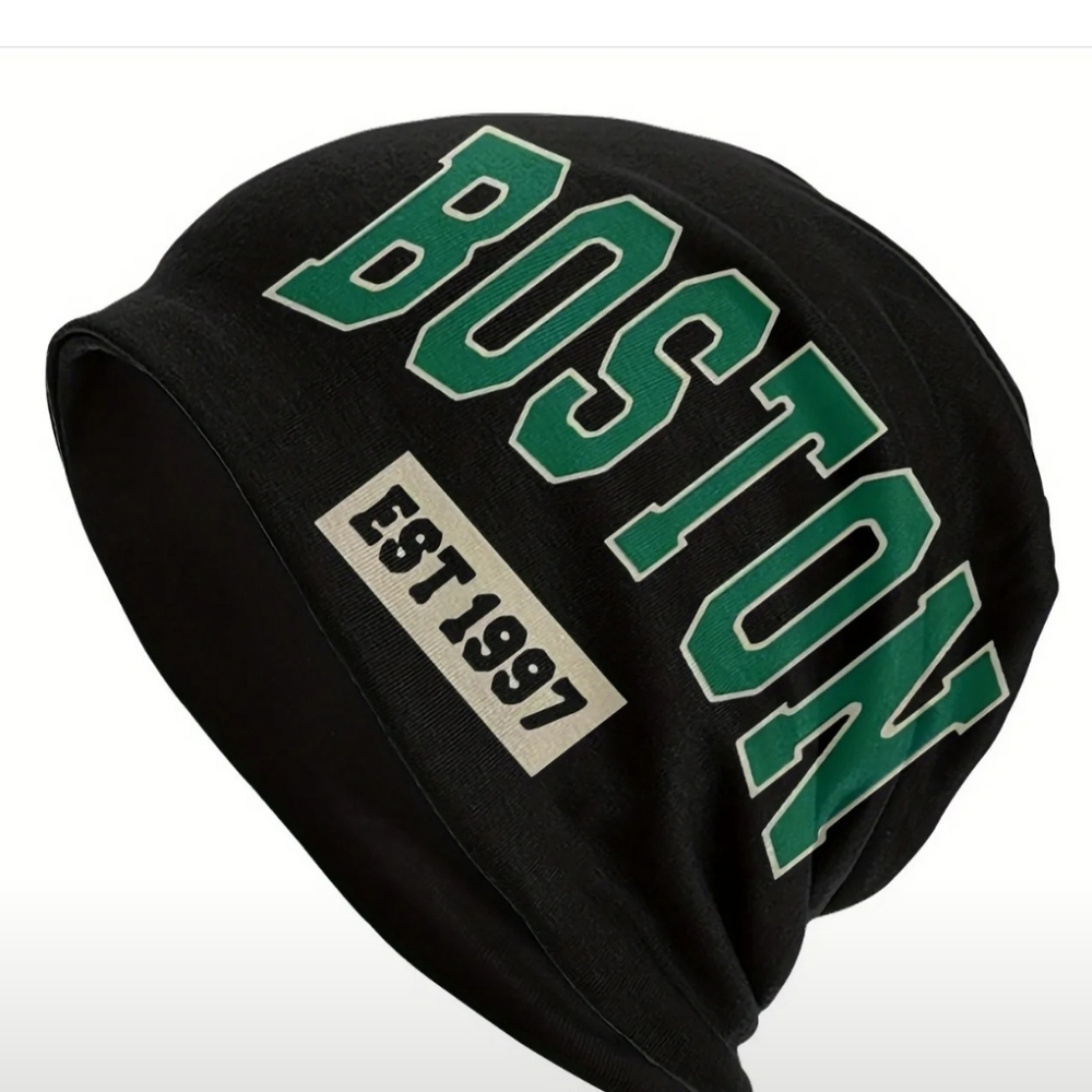 COPY - Boston Slouch Beanie Reversible Lightweight Breathable OS NIP